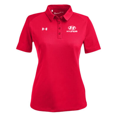 Tech Polo - Ladies - Red/White  Thumbnail