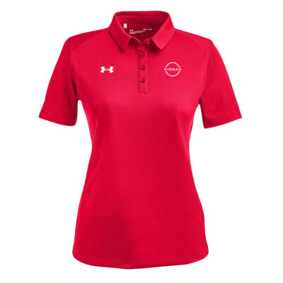 Tech Polo - Ladies - Red/White  Thumbnail